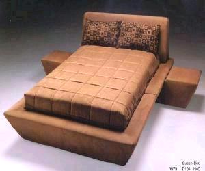 Upholstered Platform Bed
