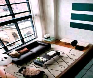 Warm Modernism Living Room