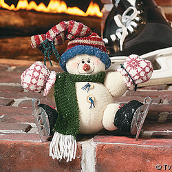 “Blizzy” the Skating Snowman