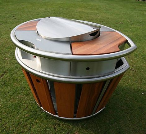 Calanc Modern Kitchen on Wheels