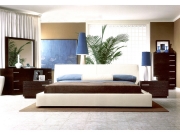 Italian Leather Modern Bedroom Italian Leather Modern Bedroom