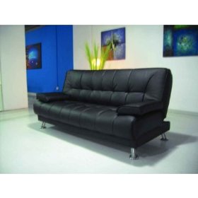 One New Contemporary Caresoft Futon Sofa Bed
