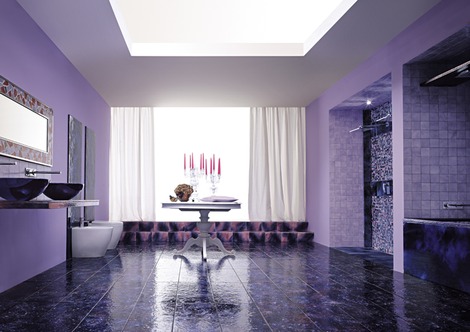 Purple Batroom