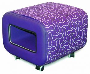 Purple Ottoman
