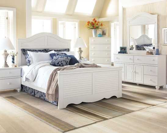 White Panel Bedroom