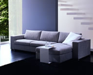 modern sofa with character