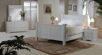 White Classic Platform Bedroom White Classic Platform Bedroom