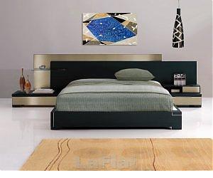Grey Modern Platform Bed Grey Modern Platform Bed
