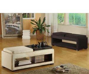 Cancun Double Tray Bench