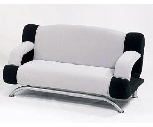 Modern Grey and Black Sofa Bed