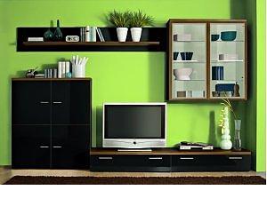 Wood Modern Wall Unit