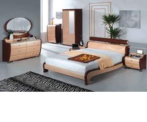 Modern Italian Bed Set