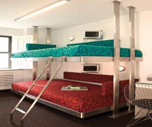 Contemporary Stainless Steel Bunk Beds Contemporary Stainless Steel Bunk Beds