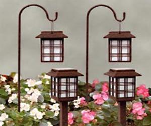 Brinkmann Patterned Lens Solar Lights