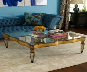 Mirrored Cocktail Table