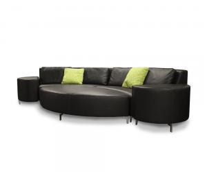 Front Row Leather Sofa