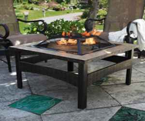 Square Tile Firepit