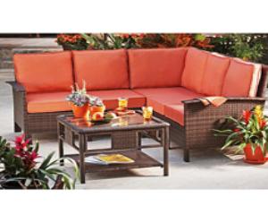 Wicker Sectional Set