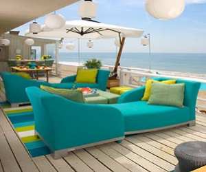 Aluminum Outdoor Sofa