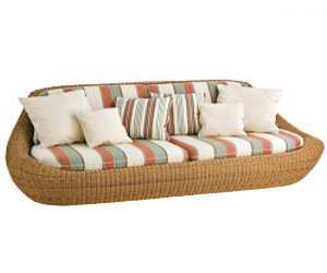 Globe Wicker Outdoor Sofa