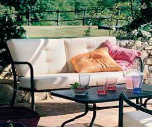 Metal Mesh Athena Outdoor Sofa