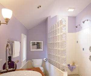 Pretty Purple Master Bathroom Pretty Purple Master Bath Room