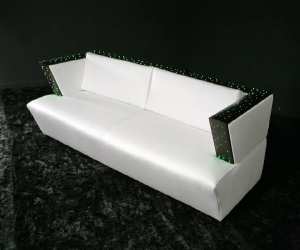 Tech Furniture with Changing Color Fibers