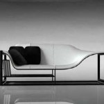 Elegant Chair, Couch and Bookcase in One