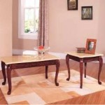 Matches Perfectly Beige Coffee Table