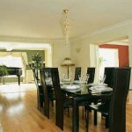 Modern and Antique Style Dining Room