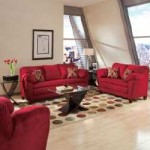 Conrad Red Sofa Set