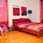 Soothing interior design with oriental curtains Soothing interior design with oriental curtains