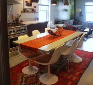 Kitchen Interior: Various Tables 