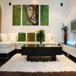 Green Modern Living Room