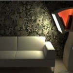 Wardrobe And Lamp: Sparkling Question Mark Wardrobe And Lamp: Sparkling Question Mark