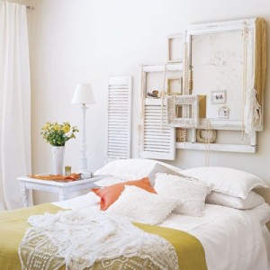 White Bedroom In Elegant Color Combinations 