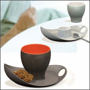 Kylix From Gabriel Parker: Cup On A Saucer With A Cutout Hole