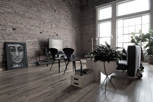Interior Design in Loft Style 