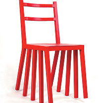 Chair With Ten Feet 