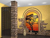 New Word in Interior Design: Photo-Tile