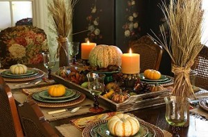 Decorate the Table for Halloween