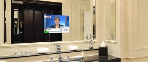 Unique TV MIRROR IMAGE from Ad-Notam in your Bathroom