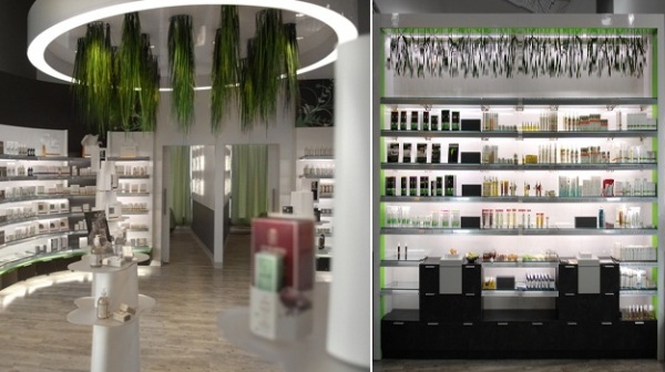 Tuxedo Agency Introduces Bio-Interior Of Supermarche Sante Avril Boutique in Montreal Tuxedo Agency Introduces Bio-Interior Of Supermarche Sante Avril Boutique in Montreal