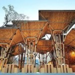 Eco Architecture – Japanese Restaurant From Bamboo Eco Architecture – Japanese Restaurant From Bamboo