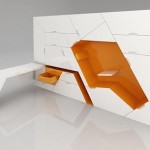 Office In A Box: Furniture Wall, Desk & Shelves System
