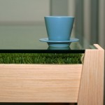 Eco-Friendly "Table With Grass"