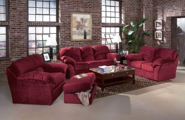 Casual Ultra Plush Living Room Set, Plush Living Room Furniture Sets